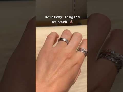 scratchy tingles 💤😌 #asmrsounds #tingles