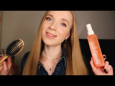 ASMR SUOMI Hiusten Harjaus, Päähieronta, Pesu🪮ASMR HAIR SPA Lempeä Personal Attention Rentoutumiseen