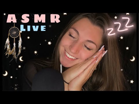 LIVE ASMR - Endors-toi profondément avec moi 💤💜