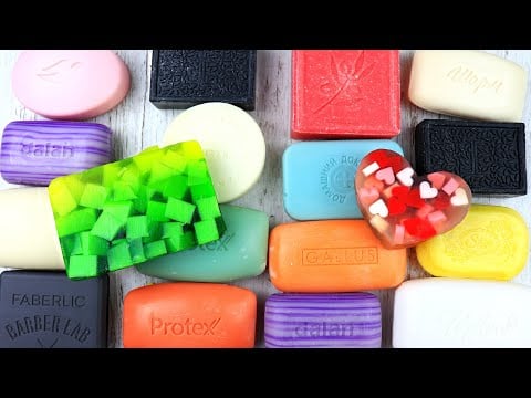 SOAP Opening HAUL 🧼 Unpacking soap Tapping 🎁 ASMR No Talking