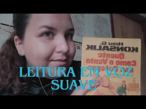 ASMR| Lendo um romance pra você/ voz suave sussurro 🤤💤