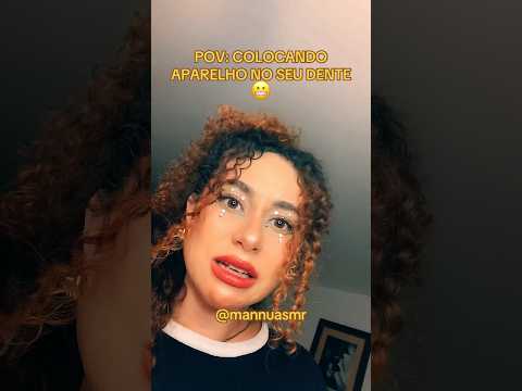 ASMR POV DENTISTA #asmr #relax #asmrcenourinha