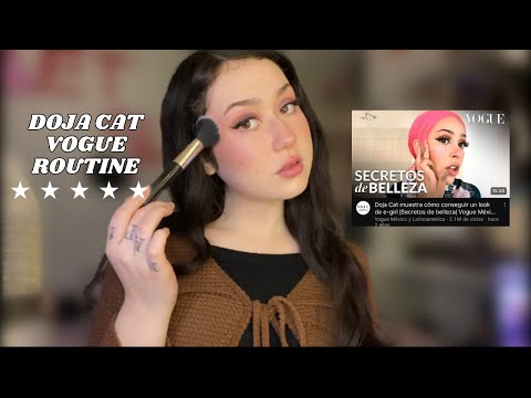 MAQUILLAJE 🌷 DOJA CAT VOGUE ROUTINE 🌷