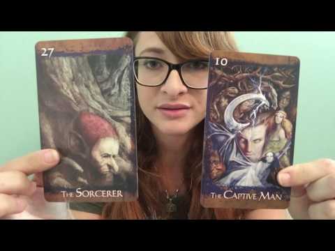 ASMR Faerie Oracle Card Reading Ear to Ear