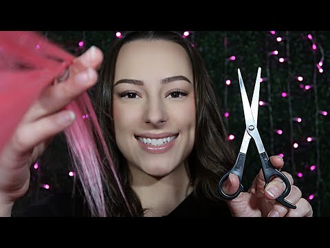 ASMR Sleep Inducing Haircut and Hair Oil Treatment