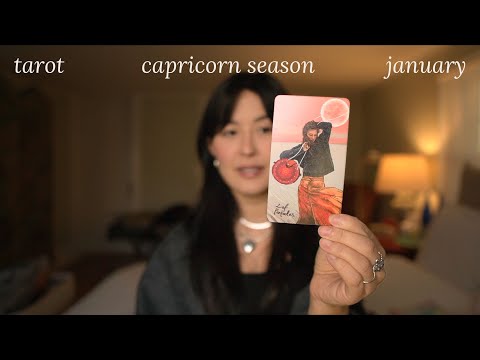 asmr tarot 🎄 pick a card for january and capricorn season (TIMELESS energy predictions)