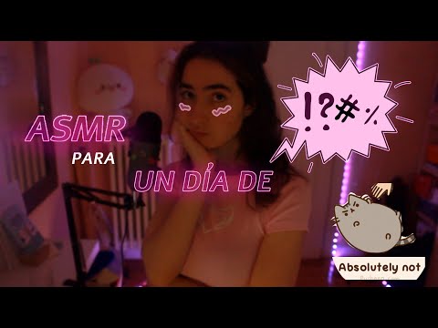 ASMR  ♡ Has tenido un mal día? ☕ Relájate con este vídeo