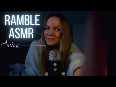 ASMR - Pratar om mitt mående, semestern, träffade en av er!!😍 + gör random triggers