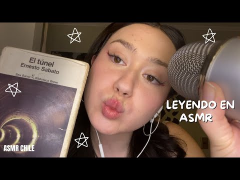 ASMR LEYENDO MI LIBRO FAVORITO 🤍✨ EL TÚNEL PT. 5