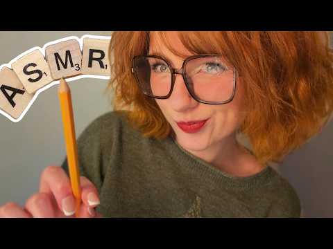 asmr brain game 🧠  💤 try NOT to say the same thing as me! tire your mind with scattergories