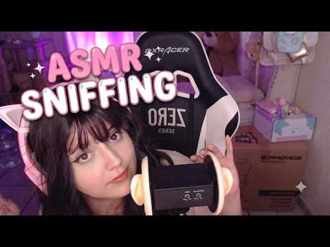 ASMR Sniffing | Te olfateo muy de cerca ✨