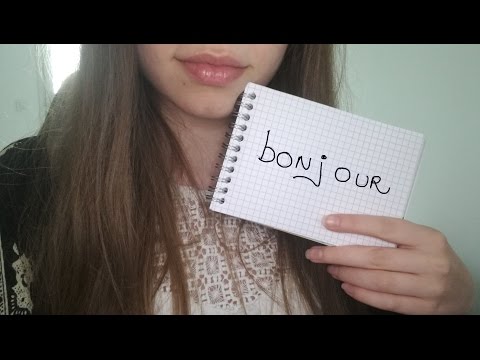 ASMR Teaching You French!