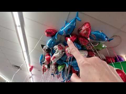 Dollar Tree Valentine's Balloons Walk-Through 2-11-2021