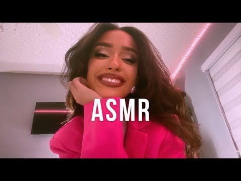 asmr tapping | unpredictable, minimal whispering 💐🌷