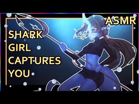 Shark Girl Takes You Prisoner | ASMR | Personal Attention |  [underwater] [ear cleaning] [water]