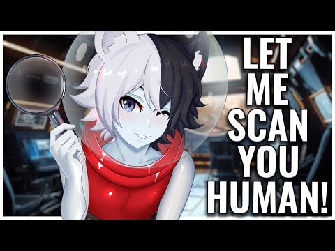 ASMR Roleplay | Curious Alien Femboy's First Human Encounter 🔎
