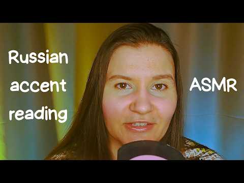 Reading Russian short story in English (Russian accent speaking)