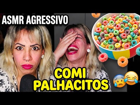 ASMR AGRESSIVO - Eu tento ser séria, mas não consigo 