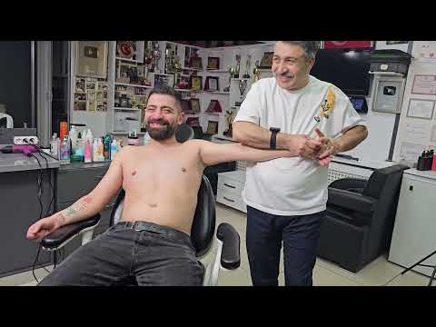 THIS IS THE BEST ASMR MASSAGE AND CARE ! RELAXING TURKISH BARBER MASSAGE