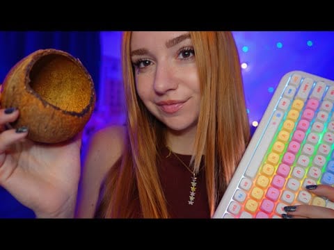 ASMR 🥥🖌️⌨️ LES MEILLEURS TRIGGERS POUR DORMIR