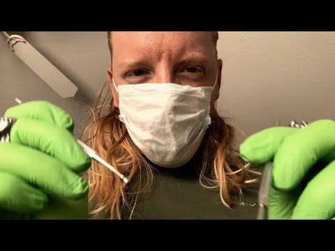 ASMR | Five Role Plays In Nineteen Minutes (Dentist, Lice Check, Ear Exam, Tattoo, Dermatologist)