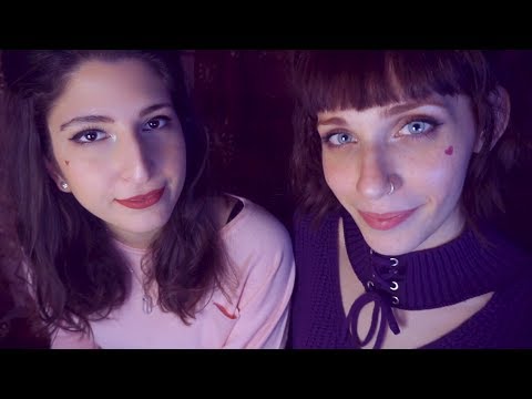 ASMR  💝 Valentine's Day Triggers 💝 + Special Guest! 💕 Mouth Sounds & Kisses