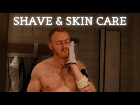 Morning Shave & Skin Care | ASMR