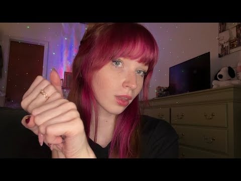 ASMR | Coconut Rain, Hand Sounds/Movements, Mouth Sounds, Tracing ✨