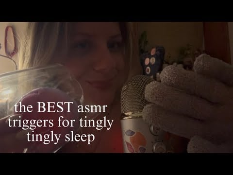 asmr the BEST triggers for deep sleep (mic scratching, sticky tapping, tabba squishy!) 💤💤