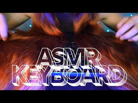 ASMR Keyboard Typing & Clicking Sounds (no talking)