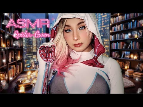 ASMR 🕸️Spider Gwen invade o seu quarto😳