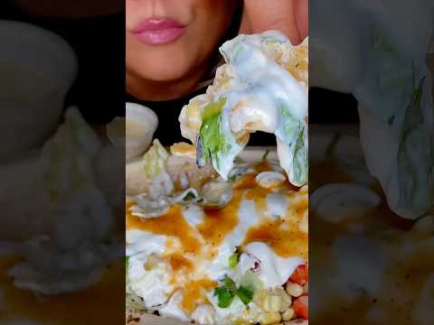 Chipotle burrito bowl #asmr #chipotle #food #mukbang