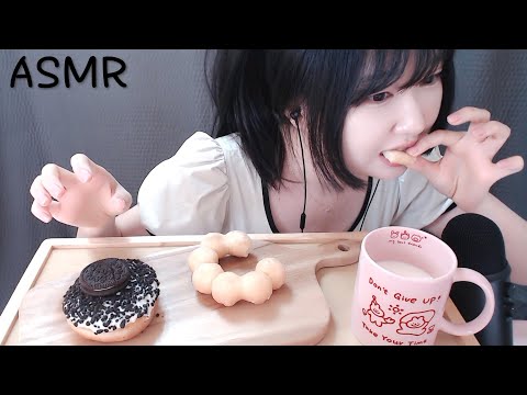 ASMR 오레오 도넛,츄이스티 도넛 이팅사운드 Doughnut Dessert Mukbang