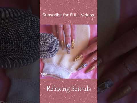 ASMR Brain Tingling Textured Scratching & Mic Scratching ❤️ #asmr #shorts