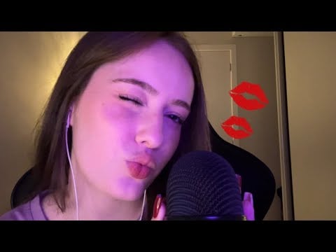 ASMR te dando BEIJINHOS de ORELHA a ORELHA! 👂🏻 💋