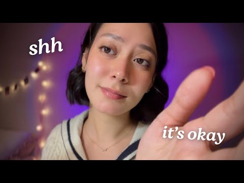 ASMR best friend takes care of you 💜 (comforting you, positive affirmations)