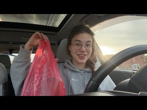 Gas station haul (Asmr ish (emphasis on the ish))