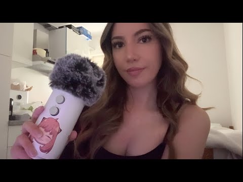 ASMR Fluffy Mic Scratching & Up Close Whispering