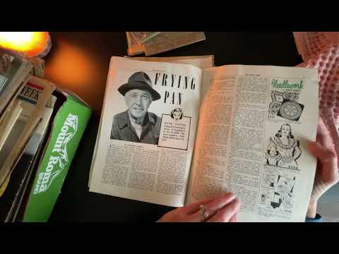 Help Me Sort Through Some Old Magazines ~ Best Unintentional ASMR Soft Spoken Regular Voice