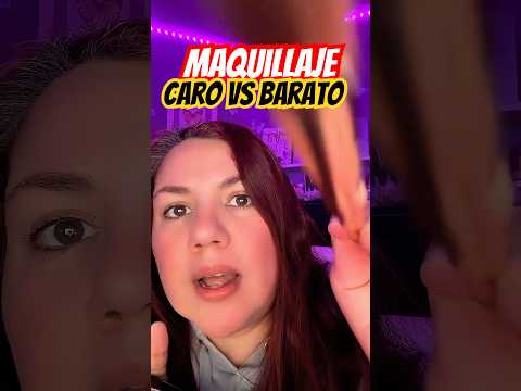 Maquillaje CARO vs BARATO #asmr