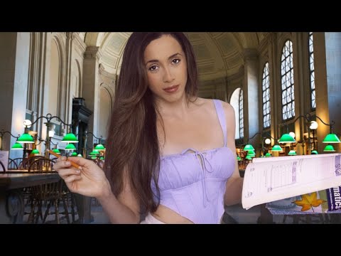 ASMR Math Tutor Roleplay | Personal Attention, Soft Spoken, Pencil Sounds...