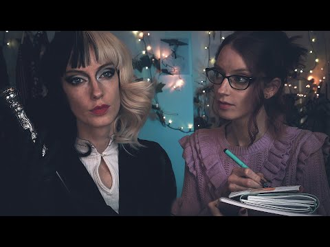 ASMR🖤 Cruella De Vil [& Anita!] Delicately Style YOU 💜Compliments, Personal Attention, Fabric Sounds