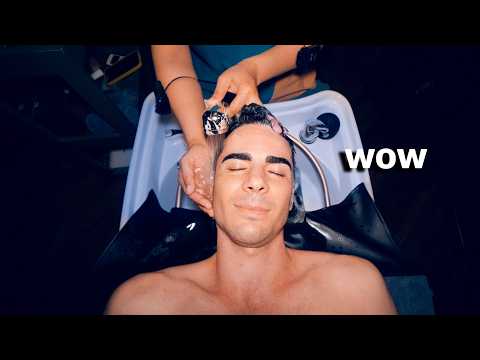 ASMR: Relaxing Vietnamese Headspa Water Massage!