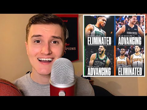 NBA Playoffs Second Round Recap 🏀 ( ASMR )