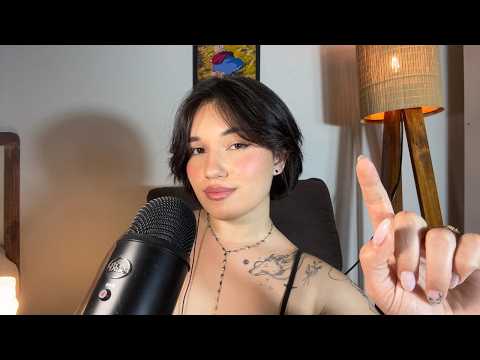 ASMR esse vídeo vai te arrepiar muito e te fazer dormir rápido ★ (hands & mouth sounds, sussurros…)