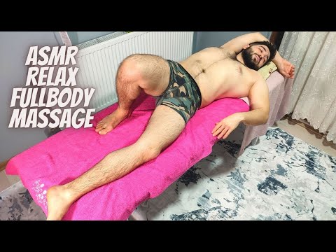 ASMR TURKISH MASTER FULLBODY RELAXING MASSAGE - ASMR chest,neck,abdominal,foot,leg,arm,back massage
