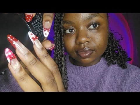 “ASMR Mic Scratching 😴 That Will Knock You Out (layered mouth sounds)