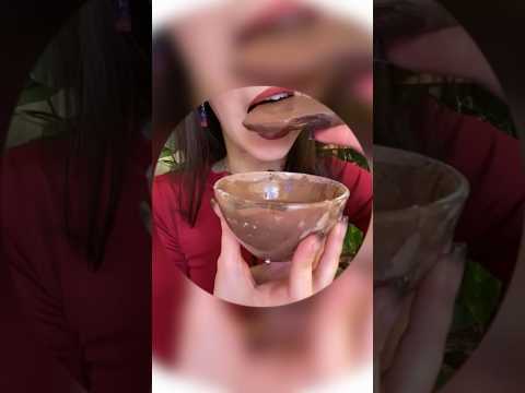 wet chalk with paste #asmr