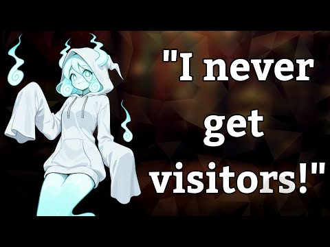 {Asmr} Cute ghost flirts with you in her home [halloween special] [flirting] [f4a] [dared listener]