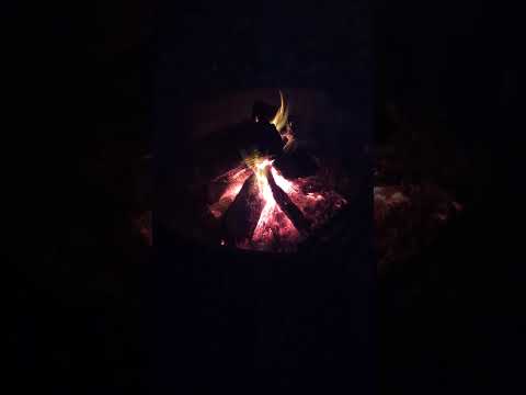night campfire #asmr #visualtingle #sleepsounds #triggersforsleep #asmrsounds